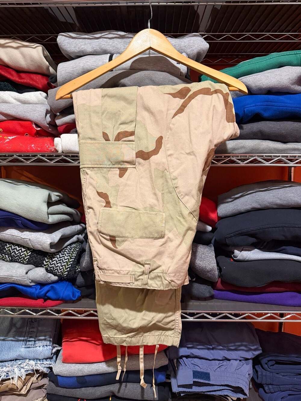 US Military DCU 3-Color Desert Camo Combat Uniform Trousers Large Regular